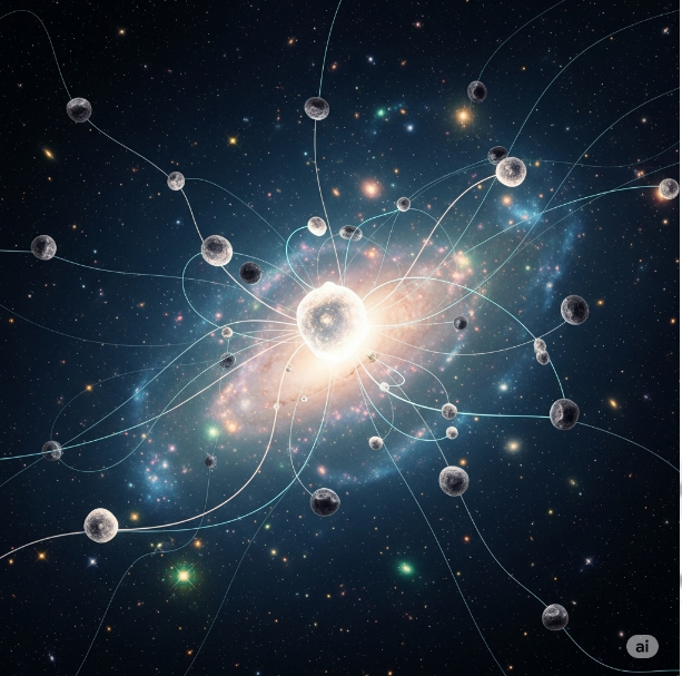 AI Research : Dark Communication : Why Particles Interact with Each Other